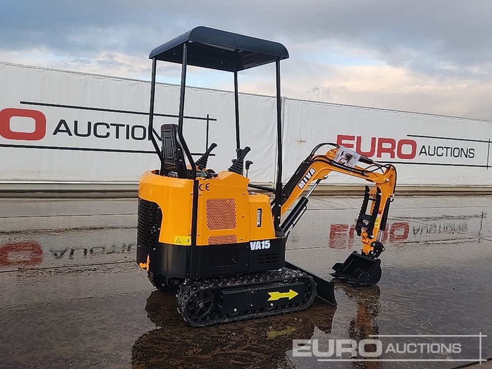 Unused 2025 Miva VA15 - Мини багер: снимка 5 Unused 2025 Miva VA15 - Мини багер: снимка 5