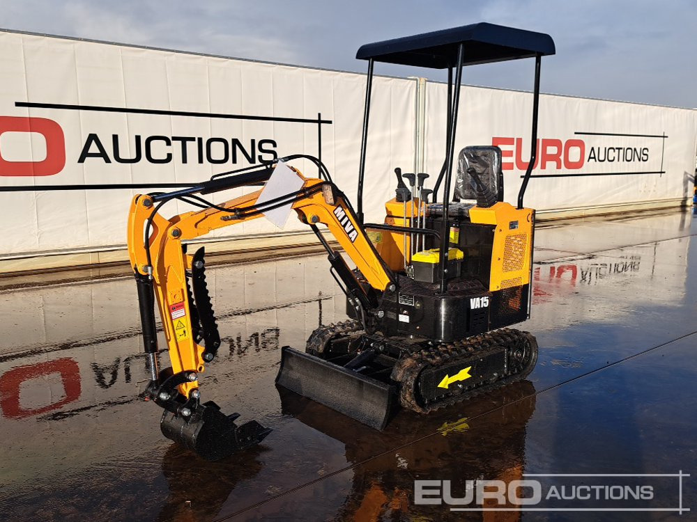 Unused 2025 Miva VA15 - Мини багер: снимка 1 Unused 2025 Miva VA15 - Мини багер: снимка 1