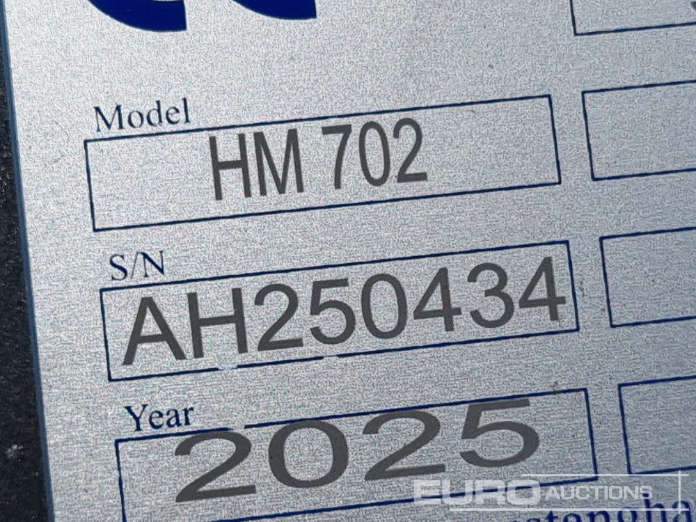 Хидравличен чук Unused 2025 Mustang HM702: снимка 14