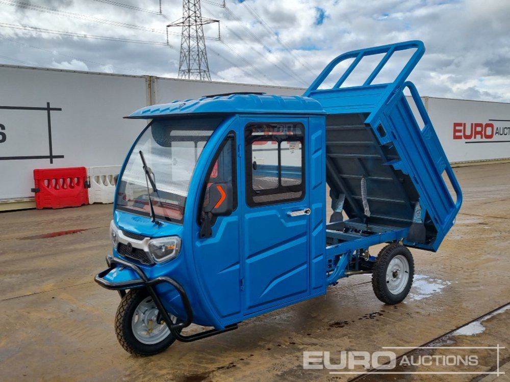 Голф количка Unused 2025 Pengli Brand  Electric Tricycle, Dropside Tipping Body, Full Cab: снимка 13