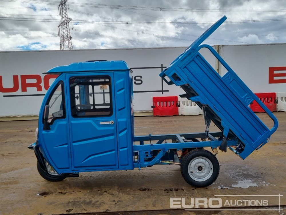 Голф количка Unused 2025 Pengli Brand  Electric Tricycle, Dropside Tipping Body, Full Cab: снимка 14