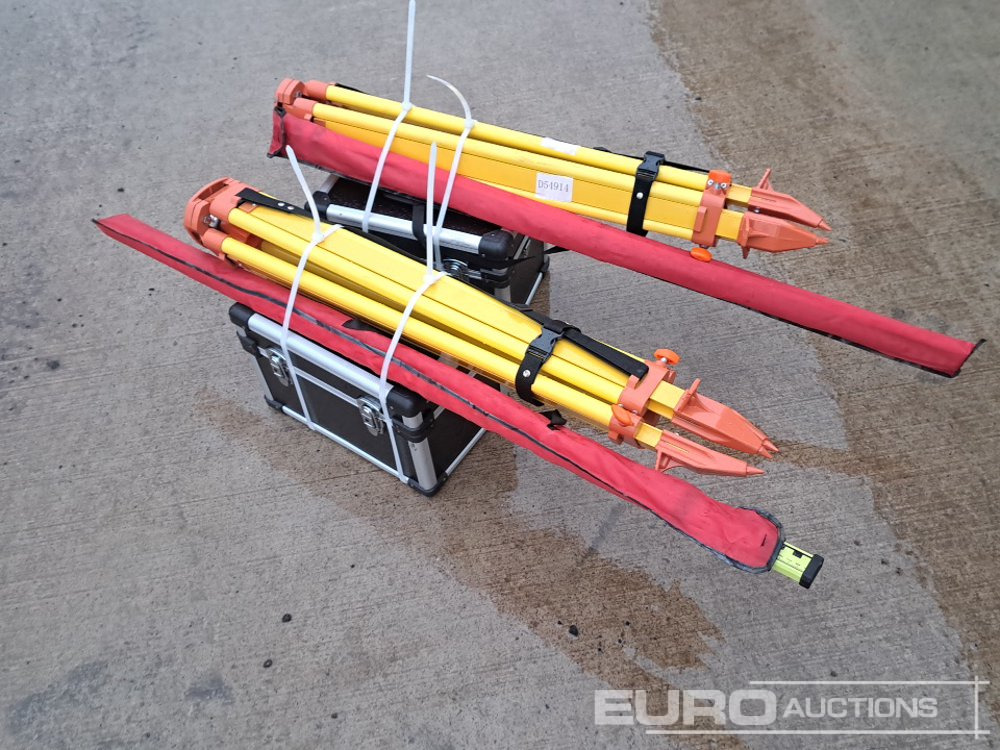 Unused 2025 SKLP Self-Leveling Rotary Laser Level with Batteries, Receiver, Tripod, Grade Rod (2 of) - Оборудване за гаражи/ Работилници: снимка 2 Unused 2025 SKLP Self-Leveling Rotary Laser Level with Batteries, Receiver, Tripod, Grade Rod (2 of) - Оборудване за гаражи/ Работилници: снимка 2