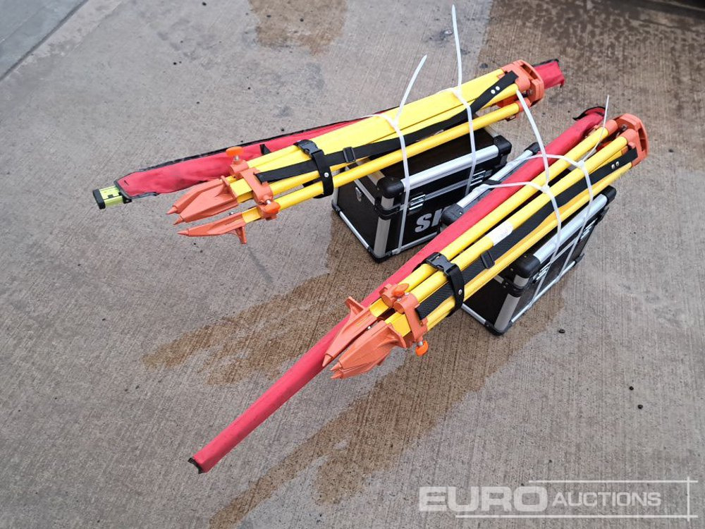 Unused 2025 SKLP Self-Leveling Rotary Laser Level with Batteries, Receiver, Tripod, Grade Rod (2 of) - Оборудване за гаражи/ Работилници: снимка 3 Unused 2025 SKLP Self-Leveling Rotary Laser Level with Batteries, Receiver, Tripod, Grade Rod (2 of) - Оборудване за гаражи/ Работилници: снимка 3