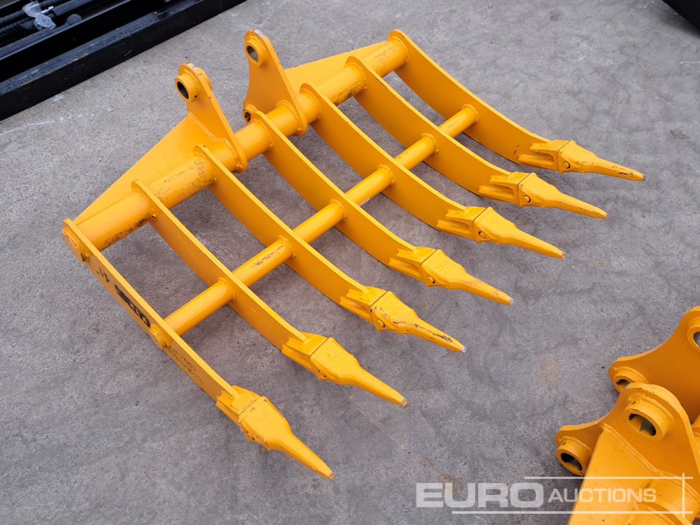 Unused 44" Rake 45mm Pin to suit 4-6 Ton Excavator - Кофа: снимка 4 Unused 44" Rake 45mm Pin to suit 4-6 Ton Excavator - Кофа: снимка 4
