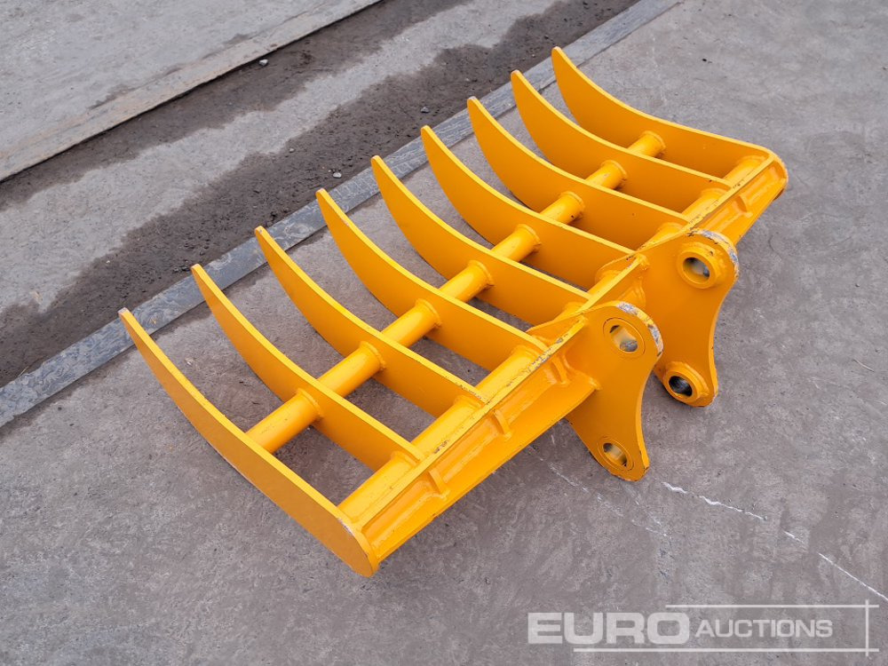 Unused 44" Rake 45mm Pin to suit 4-6 Ton Excavator - Кофа: снимка 2 Unused 44" Rake 45mm Pin to suit 4-6 Ton Excavator - Кофа: снимка 2