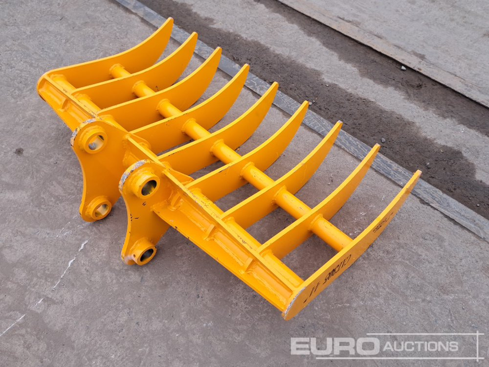 Unused 44" Rake 45mm Pin to suit 4-6 Ton Excavator - Кофа: снимка 3 Unused 44" Rake 45mm Pin to suit 4-6 Ton Excavator - Кофа: снимка 3