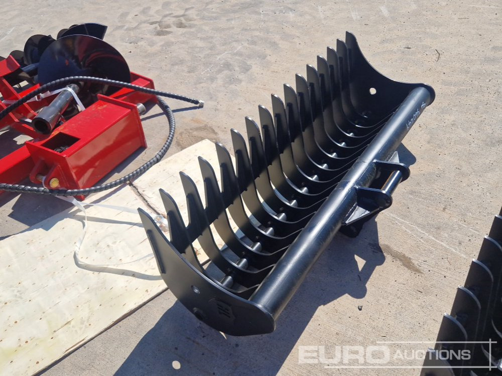 Unused 48" Rake Bucket to suit Mini Excavator - Кофа: снимка 3 Unused 48" Rake Bucket to suit Mini Excavator - Кофа: снимка 3