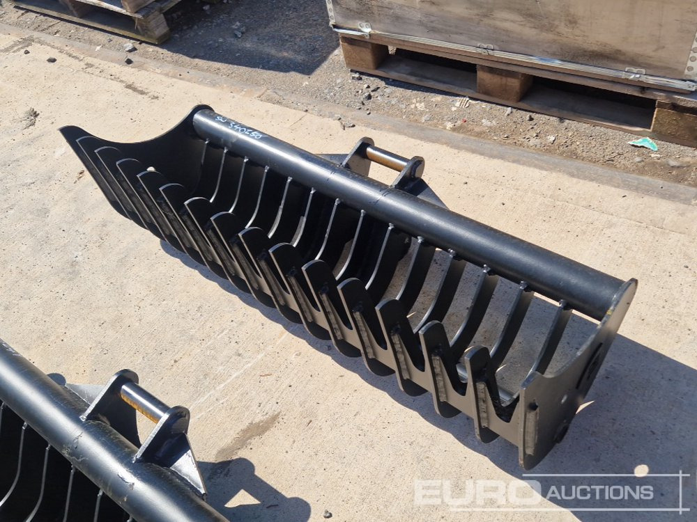 Unused 48" Rake Bucket to suit Mini Excavator - Кофа: снимка 1 Unused 48" Rake Bucket to suit Mini Excavator - Кофа: снимка 1