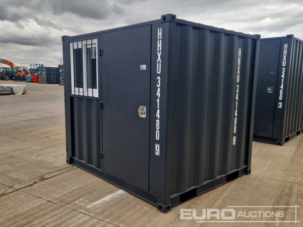 Unused 8' x 6' Container, 1 End Door, 1 Side Door, Window (Cannot Be Reconsigned) - Оборудване за гаражи/ Работилници: снимка 1 Unused 8' x 6' Container, 1 End Door, 1 Side Door, Window (Cannot Be Reconsigned) - Оборудване за гаражи/ Работилници: снимка 1