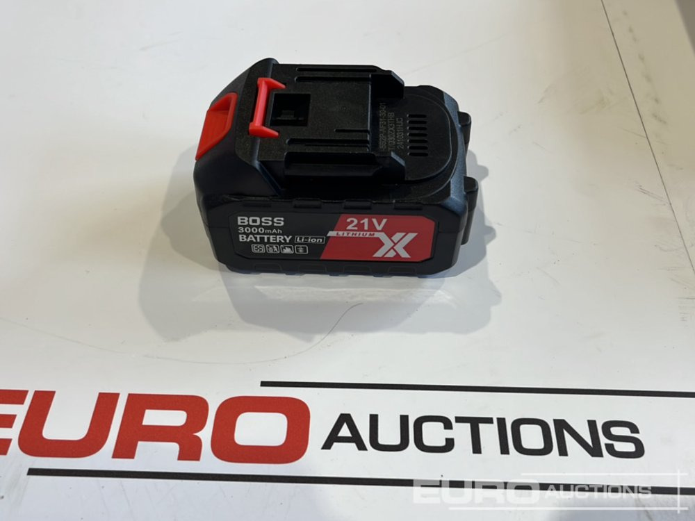 Оборудване за гаражи/ Работилници Unused Boss 21 Volt Lithium Battery Cordless Grease Gun: снимка 6
