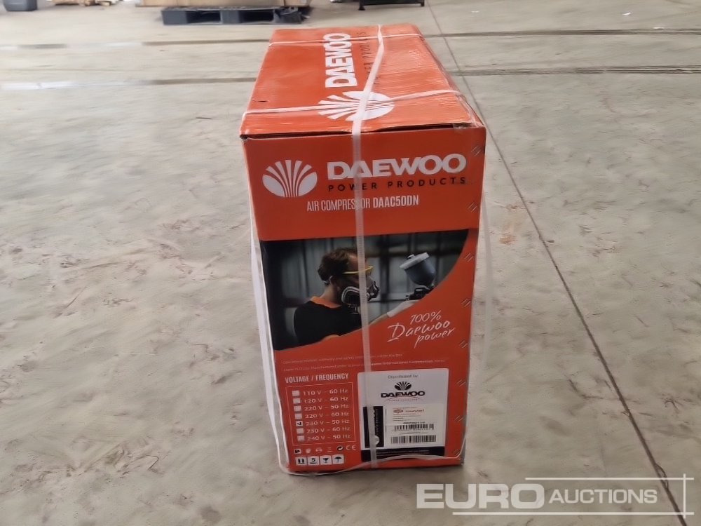 Unused Daewoo DAAC50DN - Компресор за въздух: снимка 2 Unused Daewoo DAAC50DN - Компресор за въздух: снимка 2