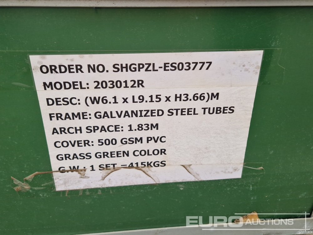 Unused Essential 20' x 30' x 12' Dome Shelter (Cannot Be Reconsigned) - Морски контейнер: снимка 5 Unused Essential 20' x 30' x 12' Dome Shelter (Cannot Be Reconsigned) - Морски контейнер: снимка 5