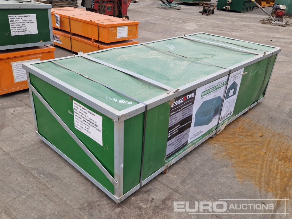 Unused Essential 20' x 32' x 16' Dome Shelter (Cannot Be Reconsigned) - Морски контейнер: снимка 2 Unused Essential 20' x 32' x 16' Dome Shelter (Cannot Be Reconsigned) - Морски контейнер: снимка 2