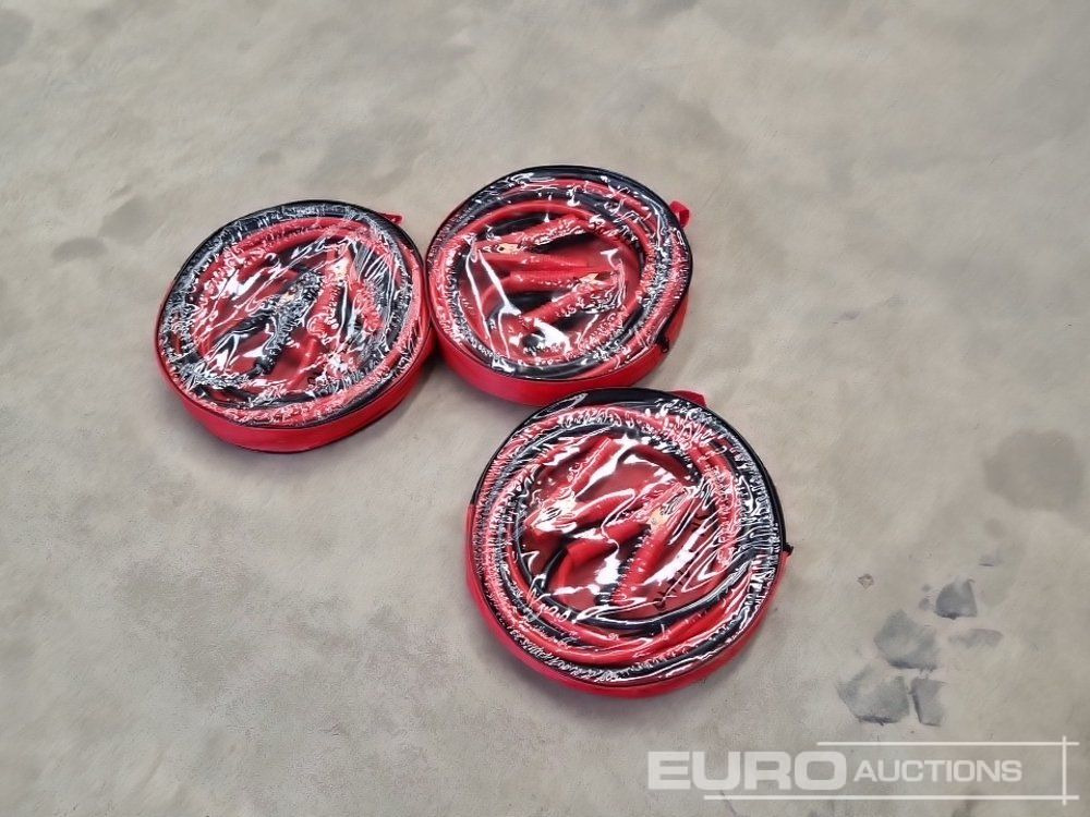 Unused Heavy Duty 3000Amp 6 Metre Jump Leads (3 of) - Оборудване за гаражи/ Работилници: снимка 3 Unused Heavy Duty 3000Amp 6 Metre Jump Leads (3 of) - Оборудване за гаражи/ Работилници: снимка 3