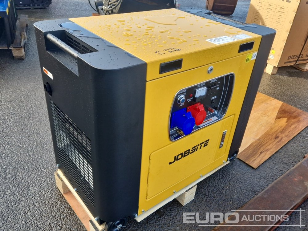 Unused Jobsite 4.5Kw Diesel Generator, Electric Start - Електрогенератор: снимка 1 Unused Jobsite 4.5Kw Diesel Generator, Electric Start - Електрогенератор: снимка 1
