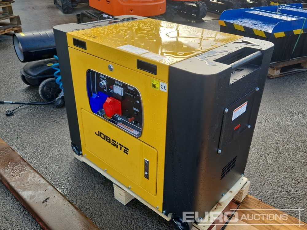 Unused Jobsite 4.5Kw Diesel Generator, Electric Start - Електрогенератор: снимка 3 Unused Jobsite 4.5Kw Diesel Generator, Electric Start - Електрогенератор: снимка 3
