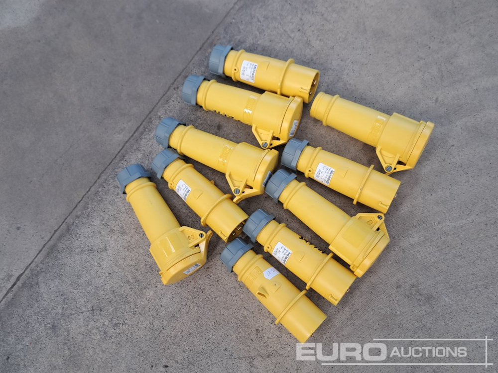 Unused Mennekes 16A 100-130V Plugs (10 of) - Оборудване за гаражи/ Работилници: снимка 3 Unused Mennekes 16A 100-130V Plugs (10 of) - Оборудване за гаражи/ Работилници: снимка 3