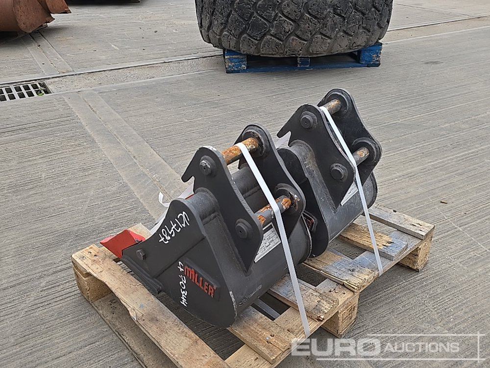 Unused Miller 12", 12" Digging Bucket 30mm Pin to suit Mini Excavator - Кофа: снимка 3 Unused Miller 12", 12" Digging Bucket 30mm Pin to suit Mini Excavator - Кофа: снимка 3