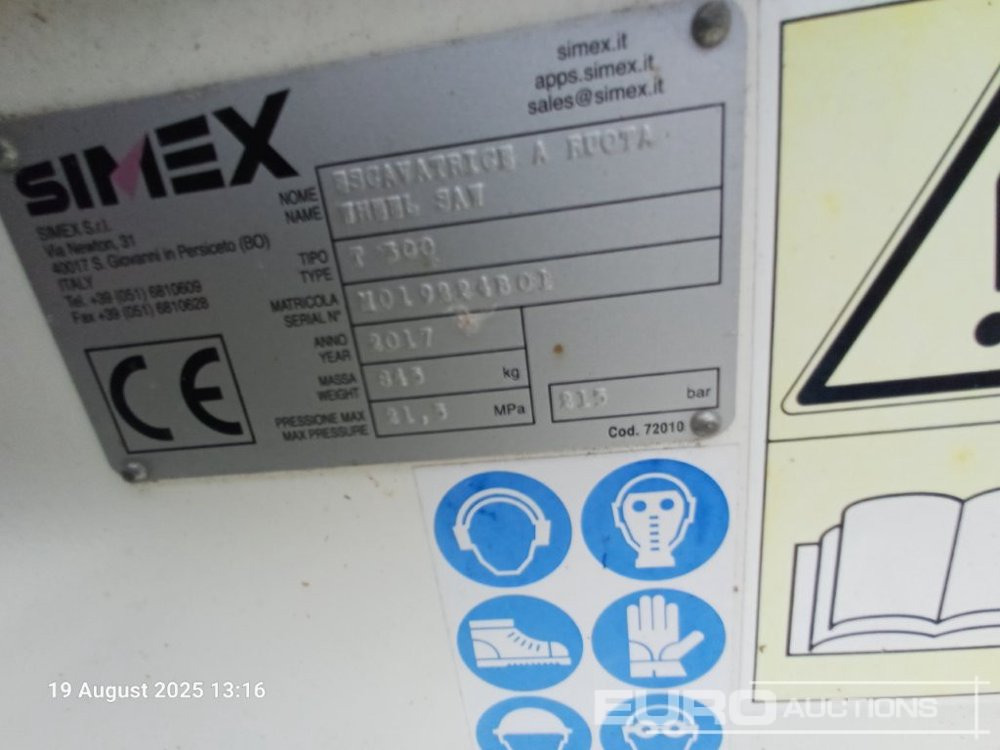 Unused Simex T300 - Техника за слагане на асфалт: снимка 3 Unused Simex T300 - Техника за слагане на асфалт: снимка 3