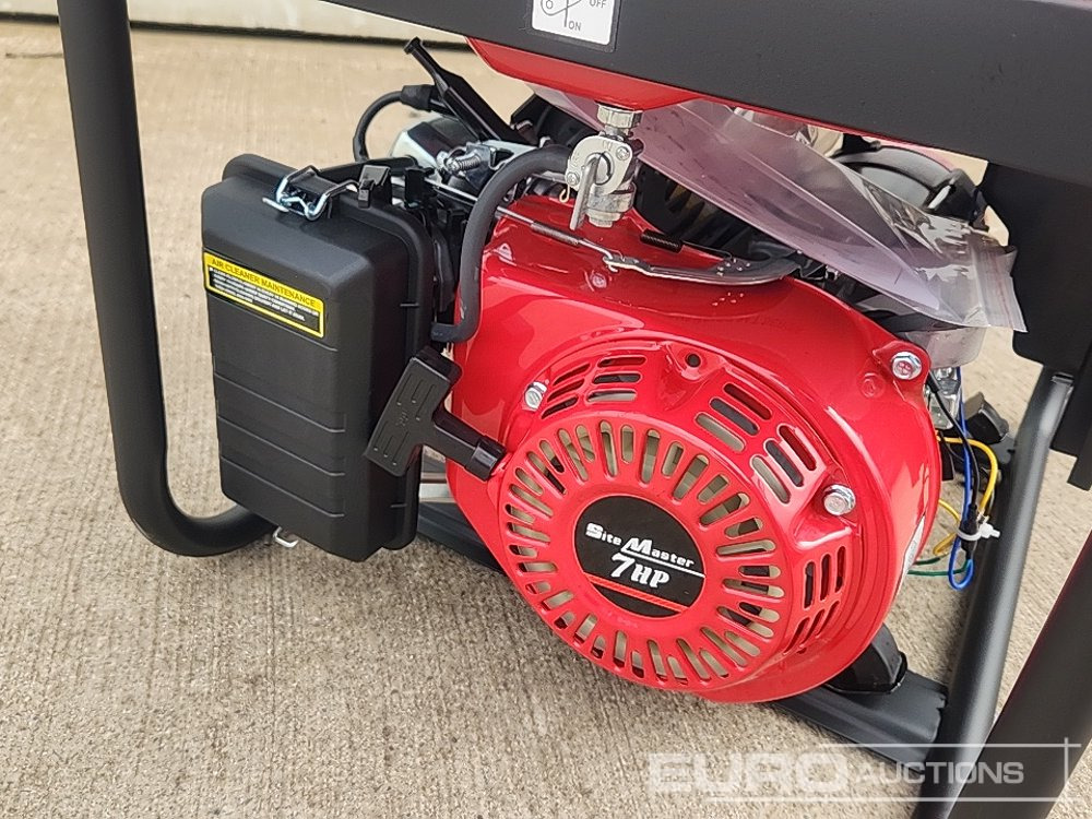 Unused Site Master7Hp Petrol Generator - Електрогенератор: снимка 5 Unused Site Master7Hp Petrol Generator - Електрогенератор: снимка 5