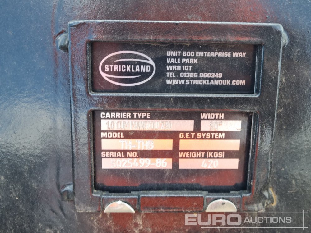Нови Кофа Unused Strickland 90" Loading Bucket to suit Manitou Telehandler: снимка 17