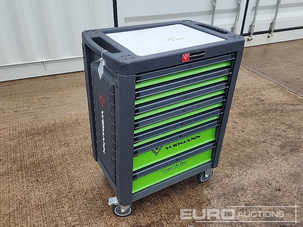 Unused WIDMANN 7 Drawer Tool Box & Tools - Оборудване за гаражи/ Работилници: снимка 1 Unused WIDMANN 7 Drawer Tool Box & Tools - Оборудване за гаражи/ Работилници: снимка 1