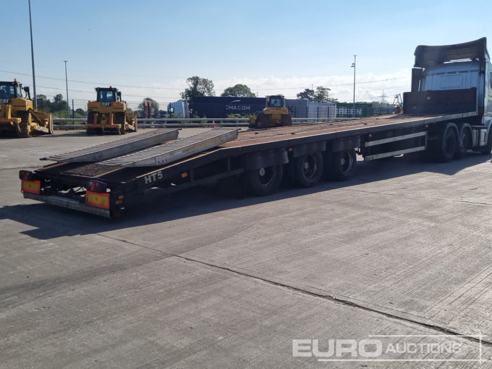 Van Hool Tri Axle Sloper Trailer - Нискорамна площадка полуремарке: снимка 5 Van Hool Tri Axle Sloper Trailer - Нискорамна площадка полуремарке: снимка 5