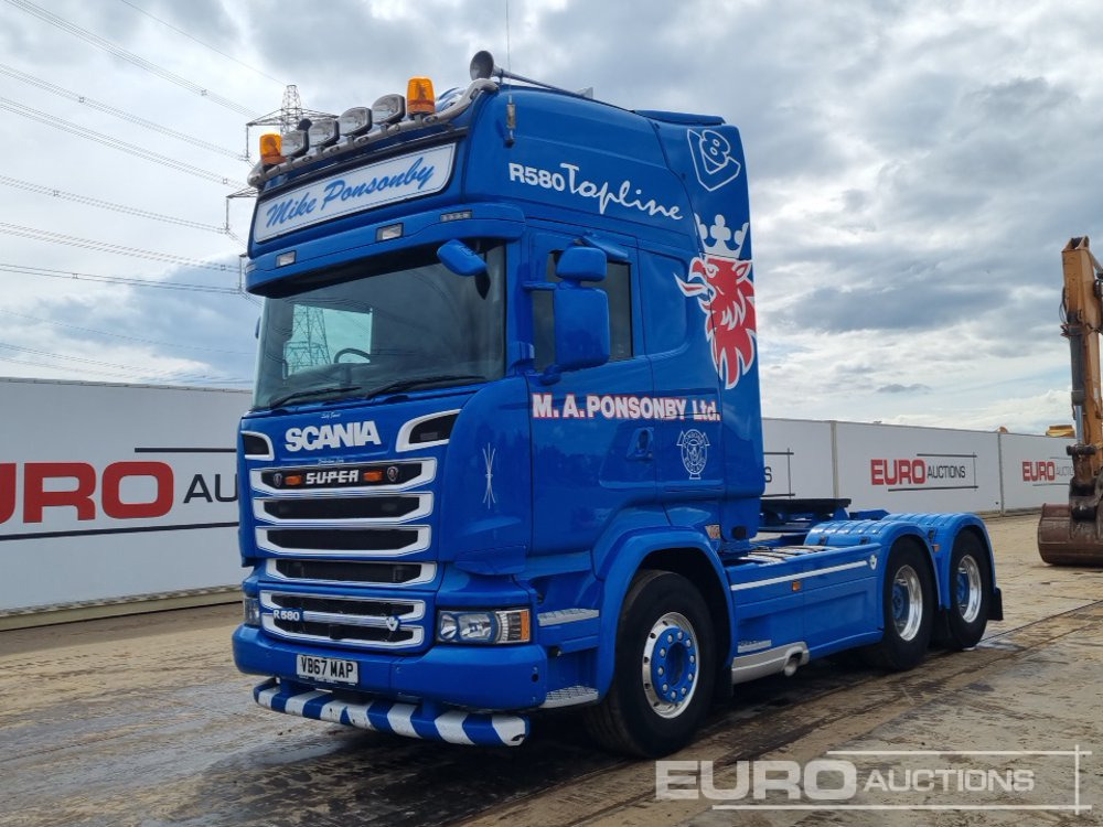 2017 Scania R580 - Влекач: снимка 1 2017 Scania R580 - Влекач: снимка 1