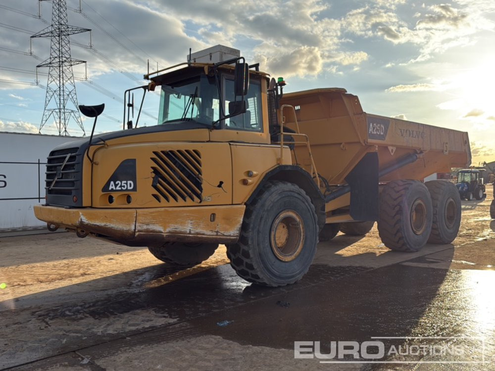 Volvo A25D - Съчленен самосвал: снимка 1 Volvo A25D - Съчленен самосвал: снимка 1