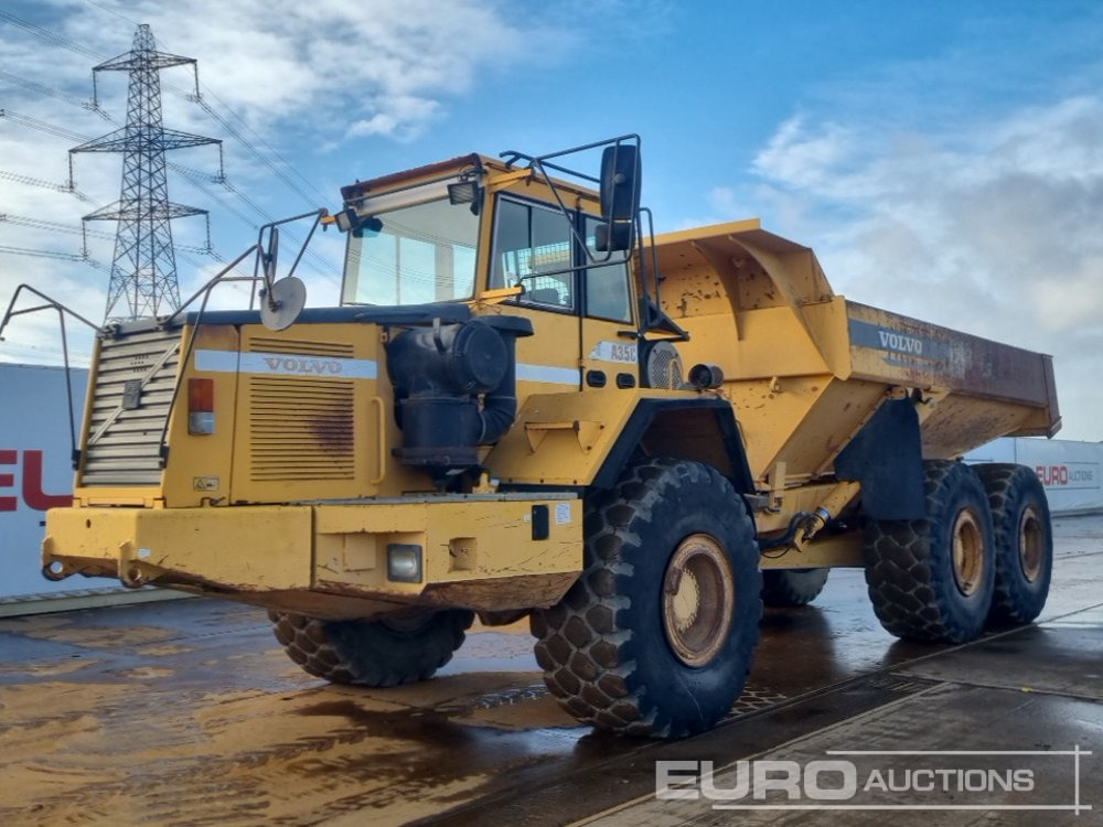 Volvo A35C - Съчленен самосвал: снимка 1 Volvo A35C - Съчленен самосвал: снимка 1