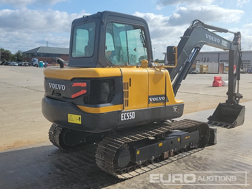 Volvo EC55D - Мини багер: снимка 5 Volvo EC55D - Мини багер: снимка 5