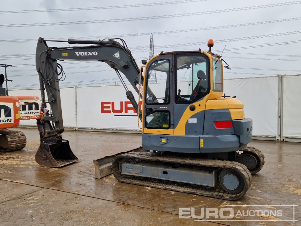 Volvo ECR88 - Мини багер: снимка 3 Volvo ECR88 - Мини багер: снимка 3