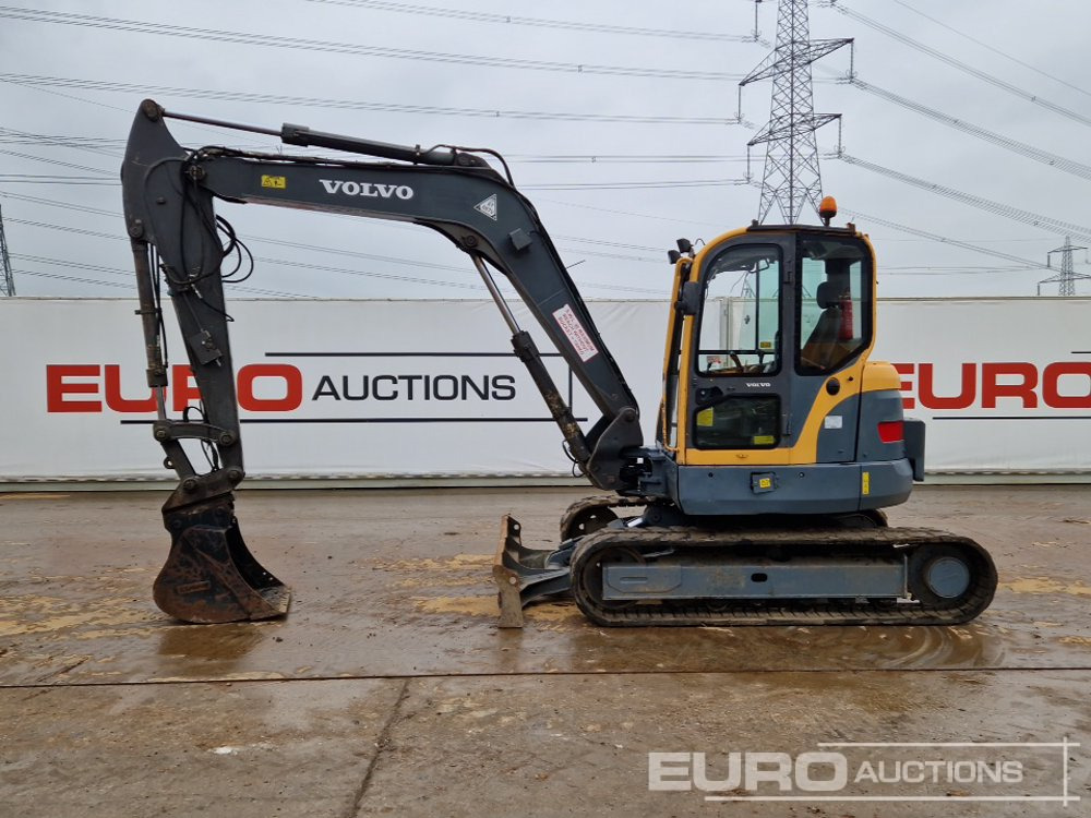 Volvo ECR88 - Мини багер: снимка 2 Volvo ECR88 - Мини багер: снимка 2