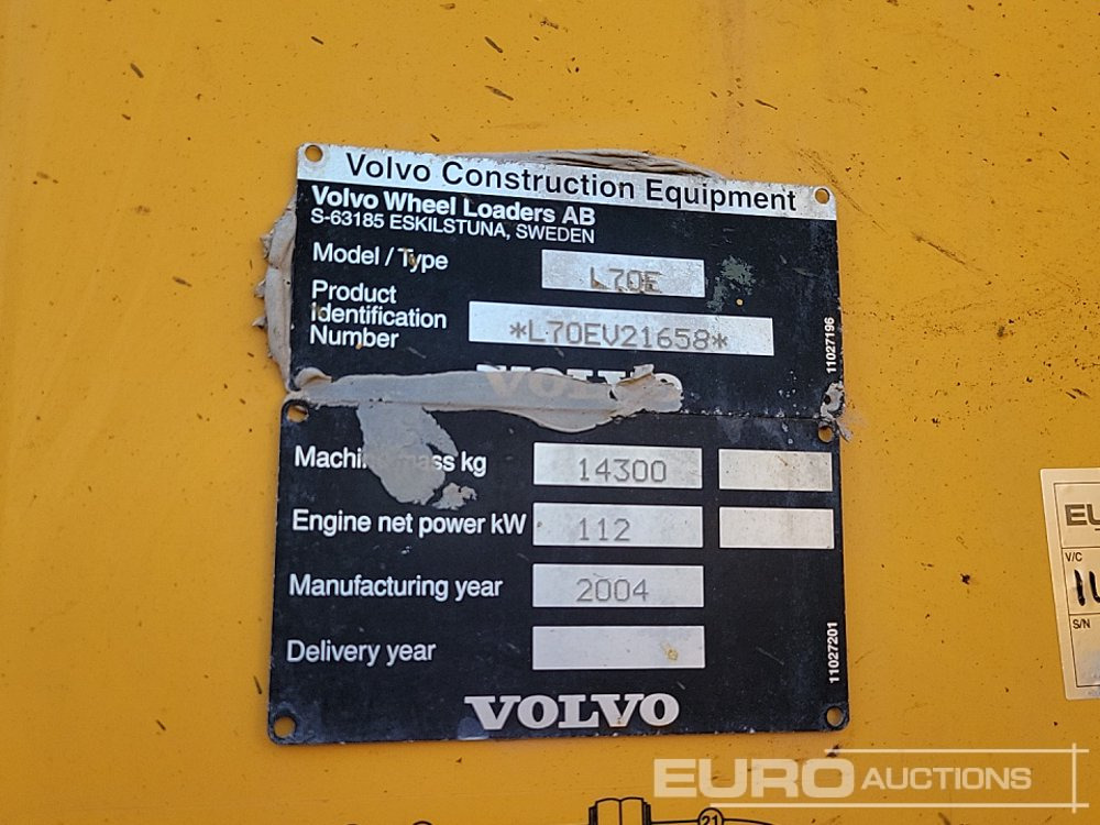 Колесен товарач Volvo L70E: снимка 45