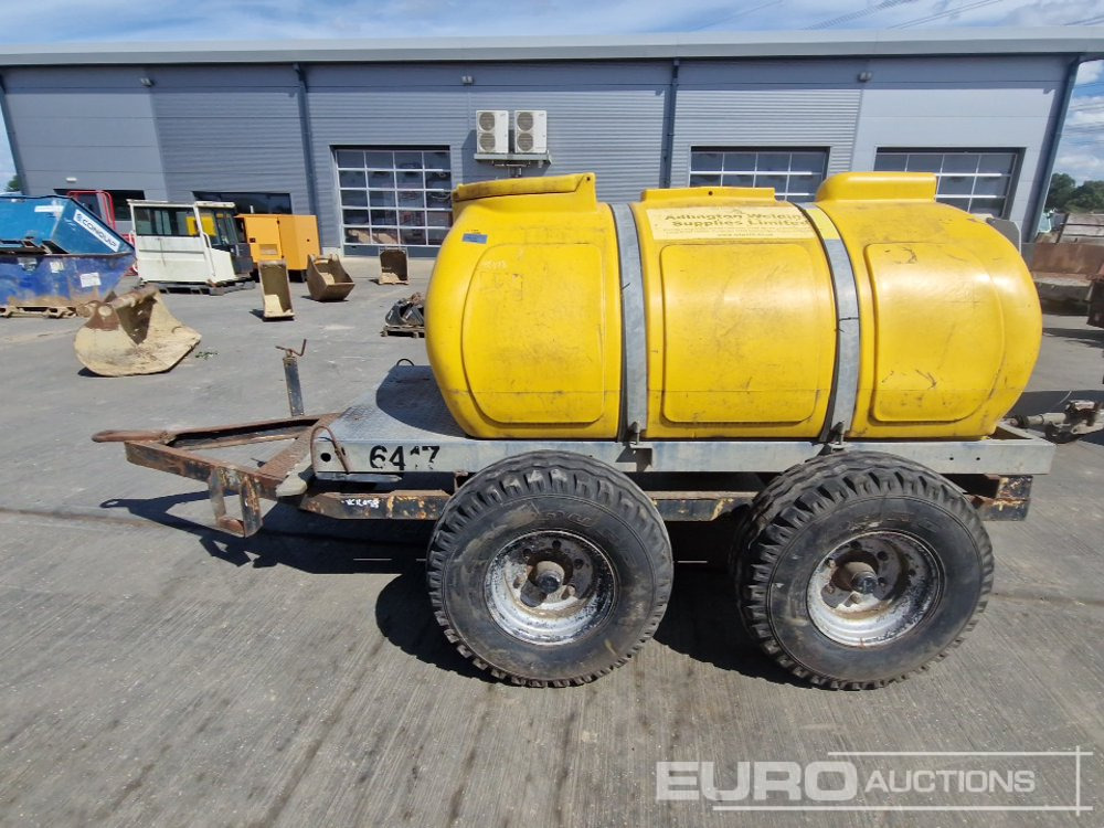 Western Twin Axle Plastic Water Bowser - Резервоар за съхранение: снимка 2 Western Twin Axle Plastic Water Bowser - Резервоар за съхранение: снимка 2