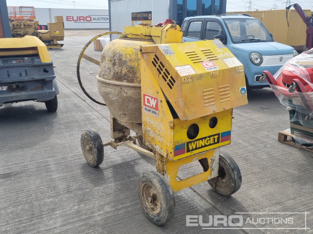Winget Diesel Cement Mixer, Electric Start Yanmar Engime - Бетонобъркачка: снимка 3 Winget Diesel Cement Mixer, Electric Start Yanmar Engime - Бетонобъркачка: снимка 3