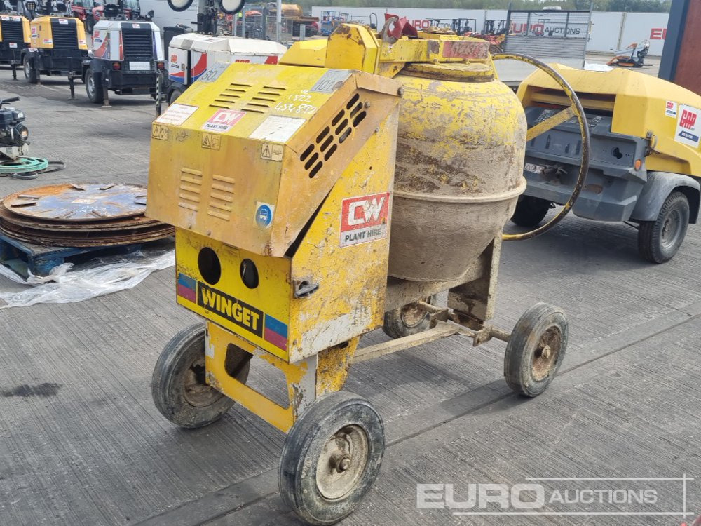 Winget Diesel Cement Mixer, Electric Start Yanmar Engime - Бетонобъркачка: снимка 5 Winget Diesel Cement Mixer, Electric Start Yanmar Engime - Бетонобъркачка: снимка 5