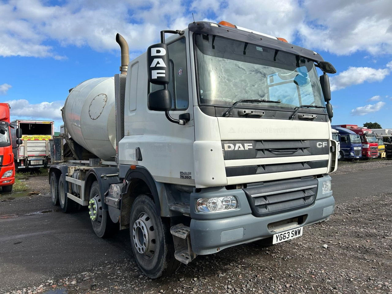 DAF CF 85.360 - Бетоновоз: снимка 2 DAF CF 85.360 - Бетоновоз: снимка 2