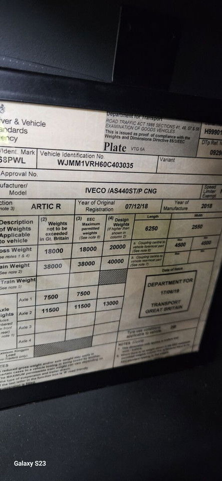 Iveco Stralis 400 LNG - Влекач: снимка 5 Iveco Stralis 400 LNG - Влекач: снимка 5