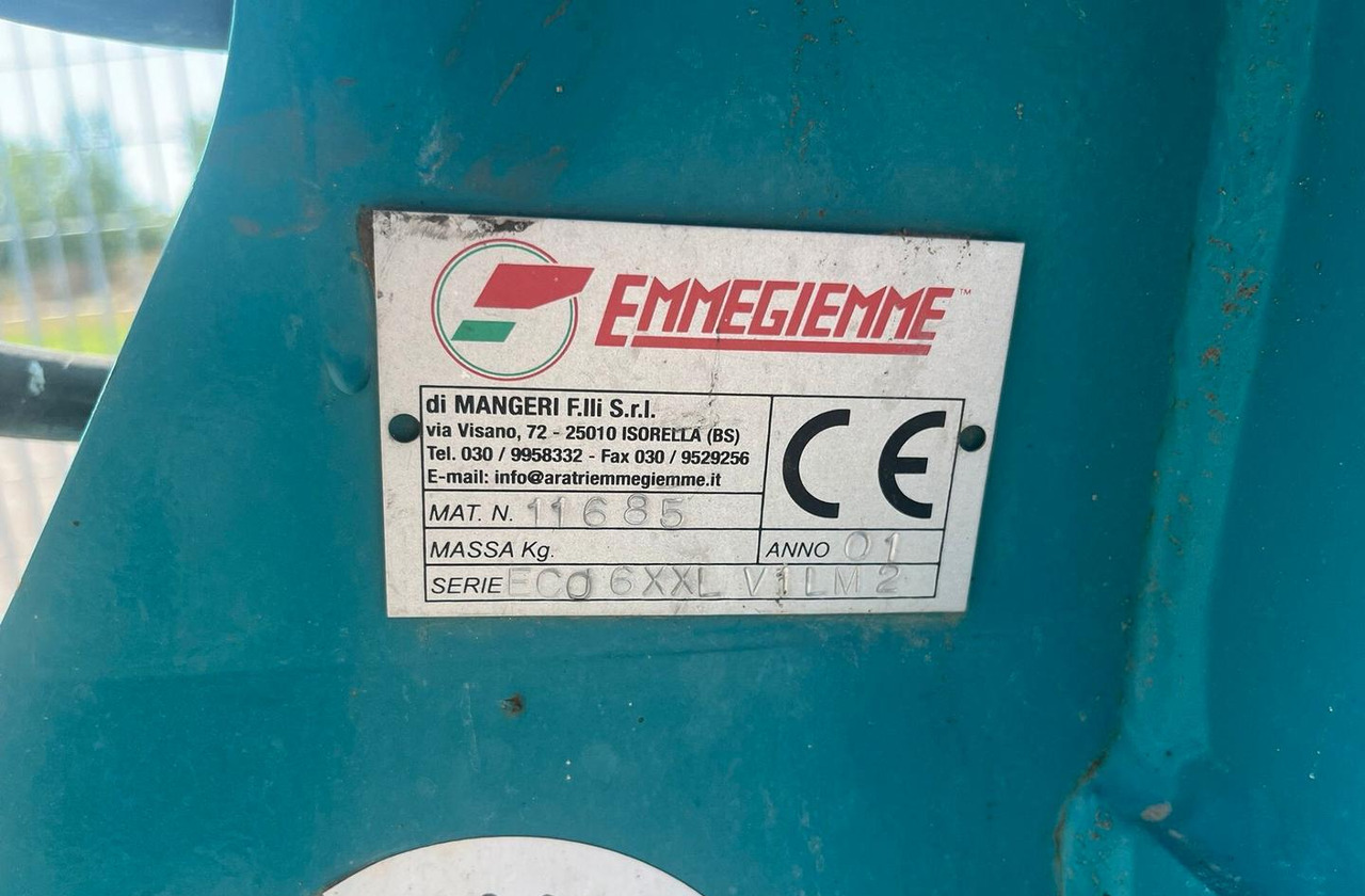 Aratro usato Emmegiemme ECO 6 XXL - Плуг: снимка 3 Aratro usato Emmegiemme ECO 6 XXL - Плуг: снимка 3