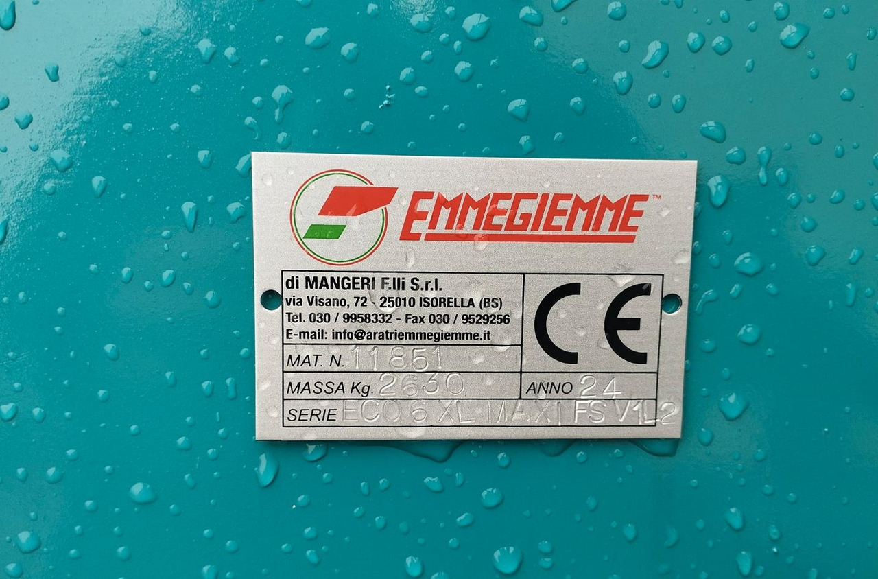 Emmegiemme ecoaratro nuovo ECO 6 XL MAXI FS V1LM2 - Плуг: снимка 2 Emmegiemme ecoaratro nuovo ECO 6 XL MAXI FS V1LM2 - Плуг: снимка 2
