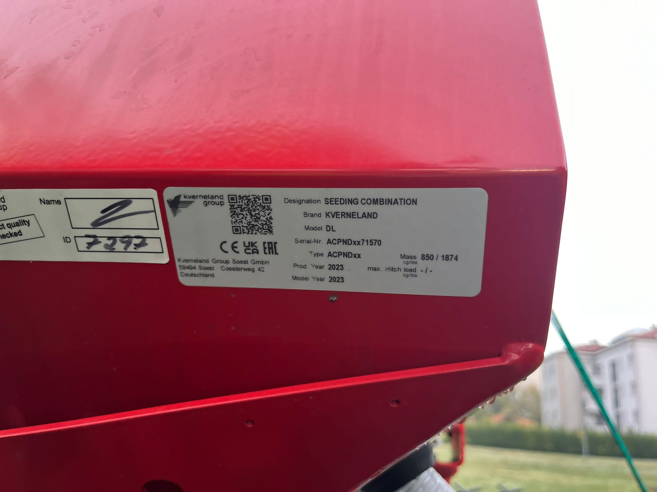 Seminatrice nuova Kverneland DL4 m-32 CX - Сеялка: снимка 3 Seminatrice nuova Kverneland DL4 m-32 CX - Сеялка: снимка 3