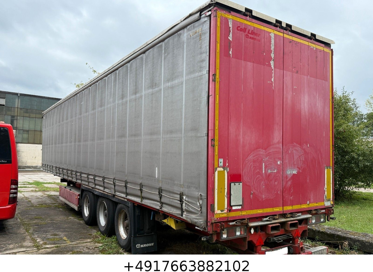 Krone Standard Seitenplane/BPW/Palettenkasten - Брезентово полуремарке: снимка 2 Krone Standard Seitenplane/BPW/Palettenkasten - Брезентово полуремарке: снимка 2