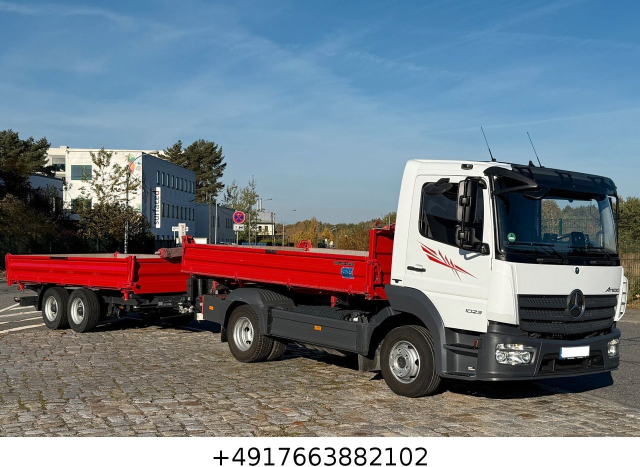 Mercedes-Benz Atego 1023 + Anhänger Dreiseitenkipper - Самосвал камион: снимка 4 Mercedes-Benz Atego 1023 + Anhänger Dreiseitenkipper - Самосвал камион: снимка 4