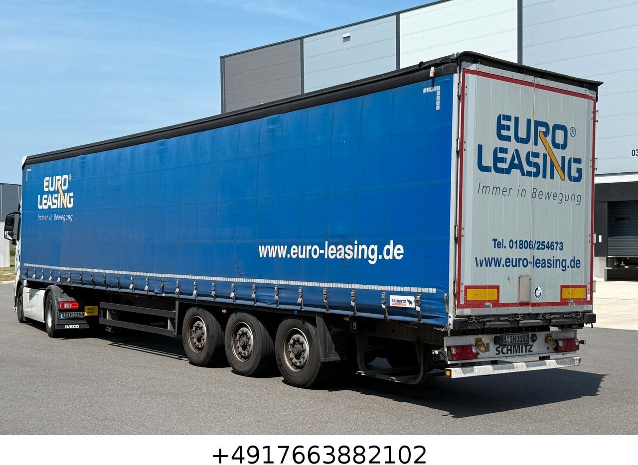 Schmitz Cargobull SCB*S3T/BPW/Edscha/Liftachse - Брезентово полуремарке: снимка 1 Schmitz Cargobull SCB*S3T/BPW/Edscha/Liftachse - Брезентово полуремарке: снимка 1