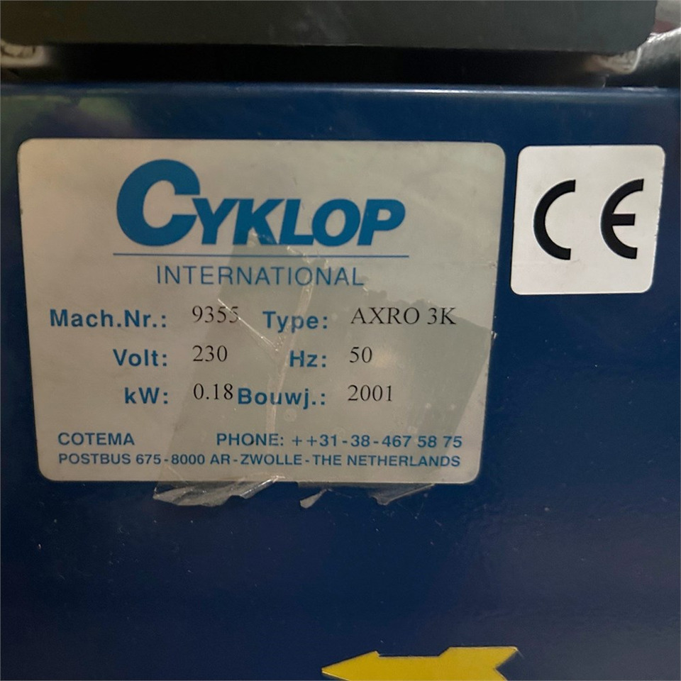 ABC Cyklop Axro 3k - Машина: снимка 4 ABC Cyklop Axro 3k - Машина: снимка 4