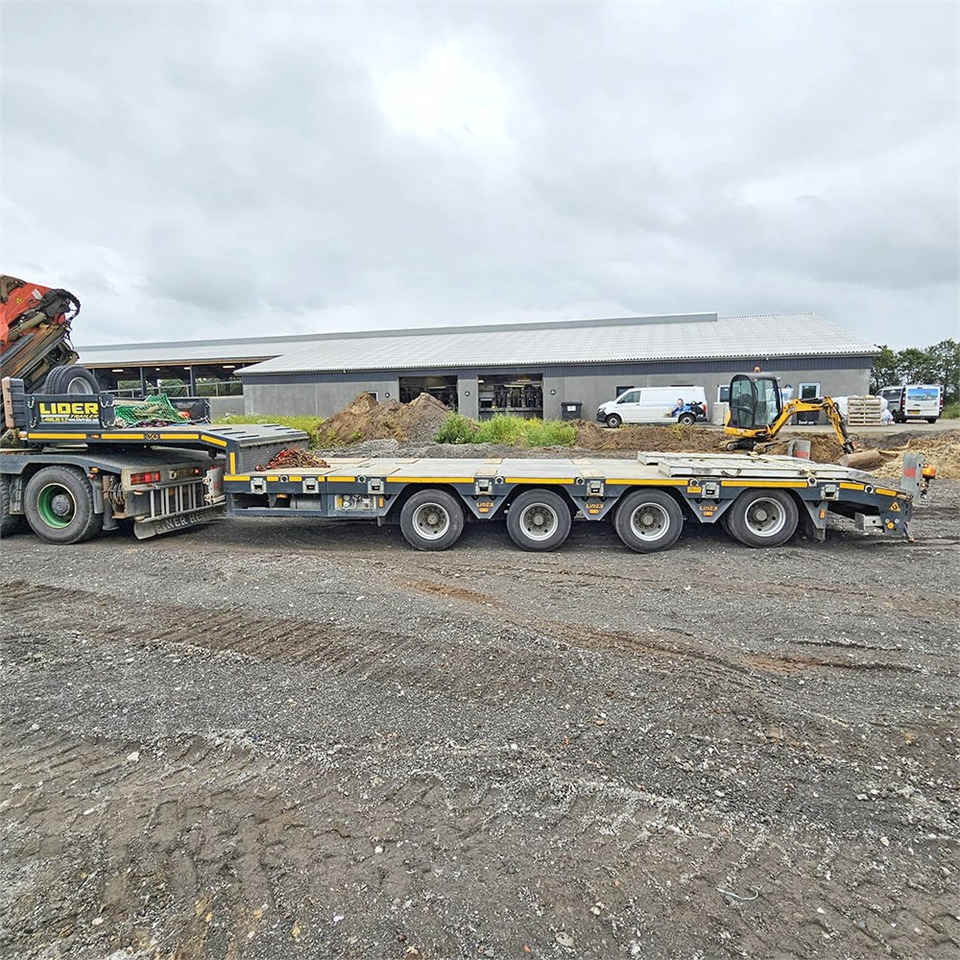 Нискорамна площадка полуремарке ABC Lider Lowbed LDR4A - model B: снимка 7
