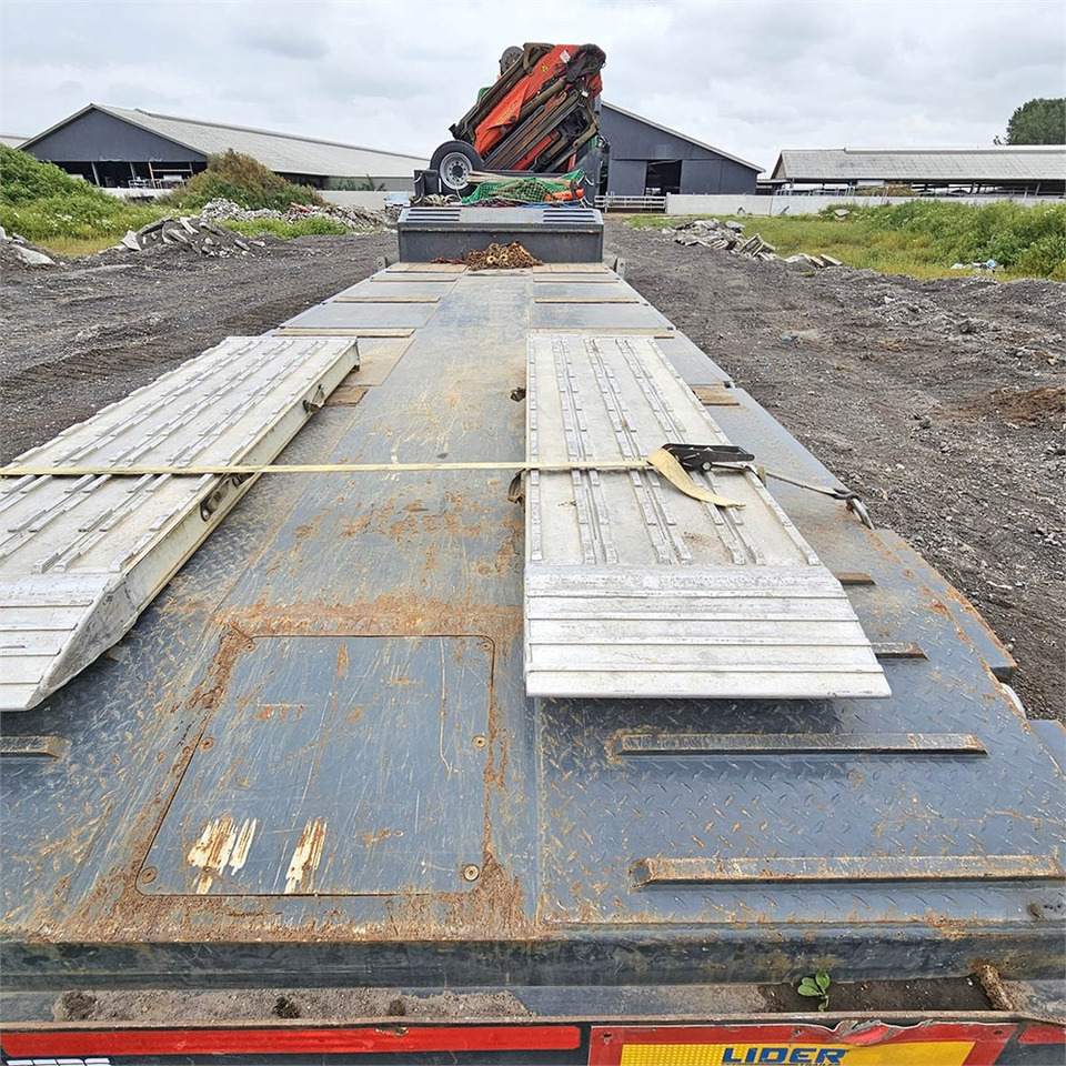 Нискорамна площадка полуремарке ABC Lider Lowbed LDR4A - model B: снимка 10