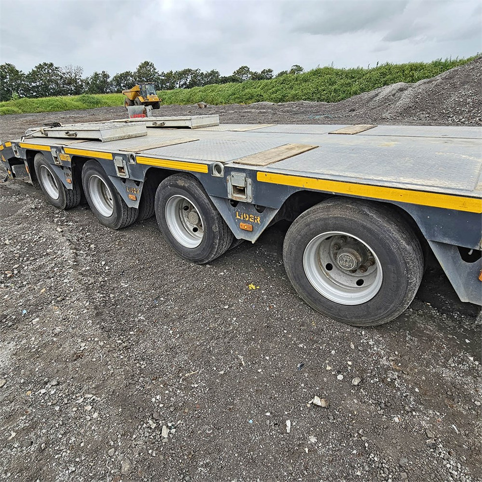 Нискорамна площадка полуремарке ABC Lider Lowbed LDR4A - model B: снимка 14