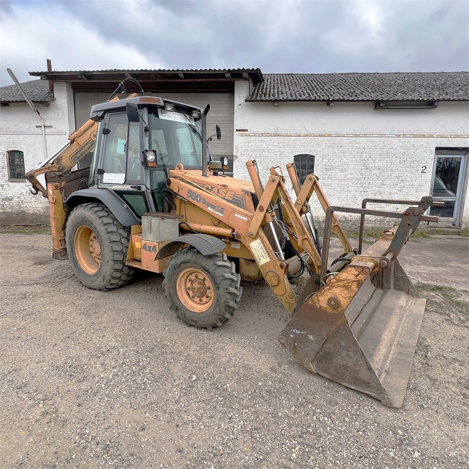 Case 580 Super LE Turbo - Багер-товарач: снимка 1 Case 580 Super LE Turbo - Багер-товарач: снимка 1